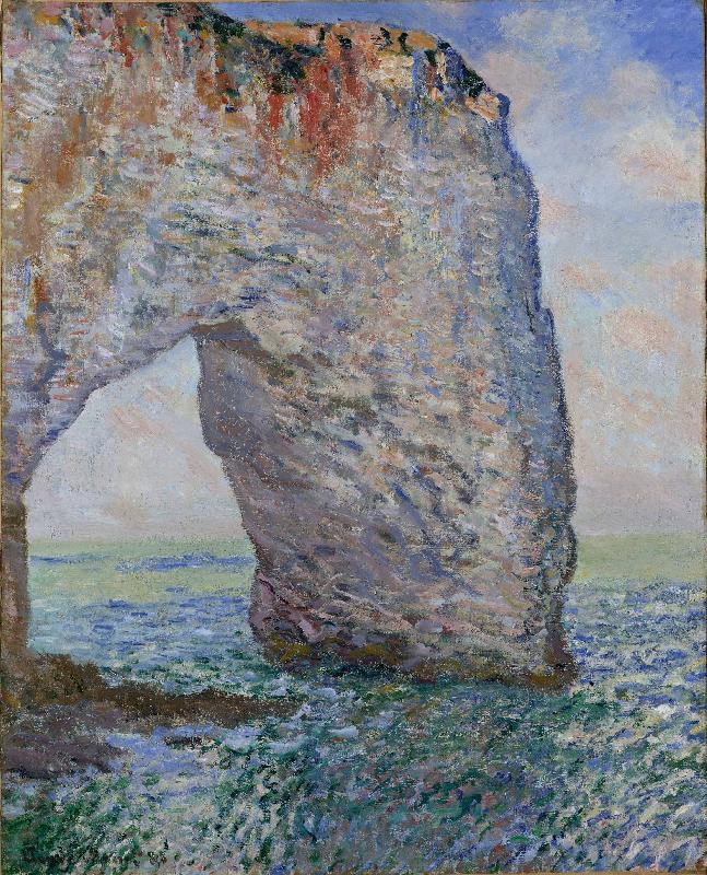 Claude Monet The Manneporte near Etretat